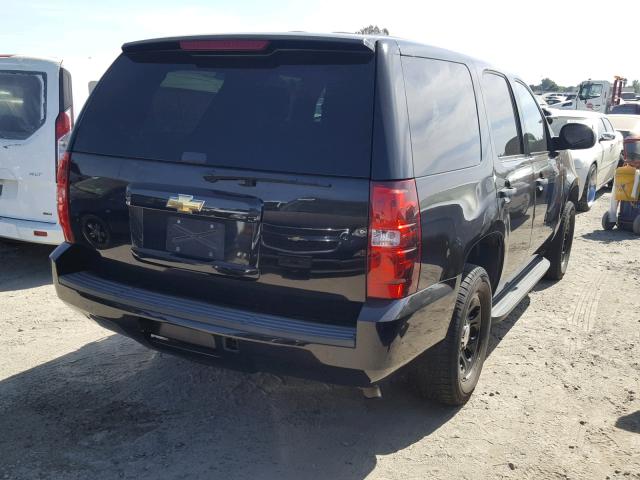 1GNLC2E02BR147564 - 2011 CHEVROLET TAHOE POLI BLACK photo 4