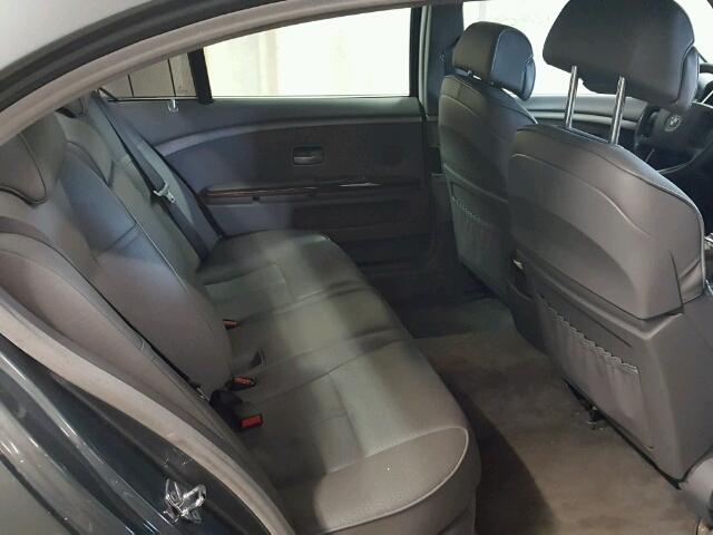 WBAGN63524DS53696 - 2004 BMW 745 LI Մոխրագույն լուսանկար 6