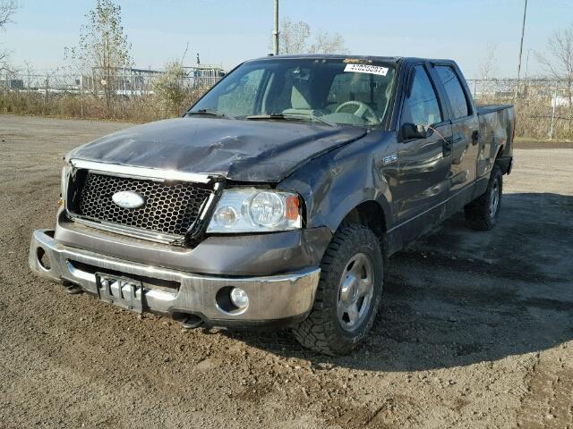 1FTPW14VX8KC71351 - 2008 FORD F150 SUPER CHARCOAL photo 2