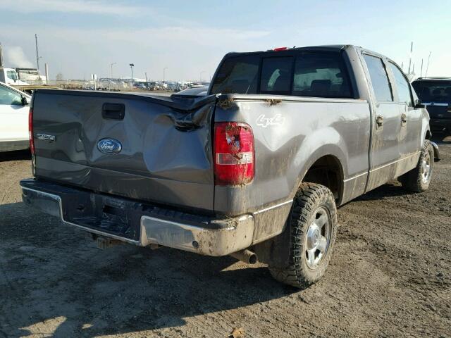 1FTPW14VX8KC71351 - 2008 FORD F150 SUPER CHARCOAL photo 4