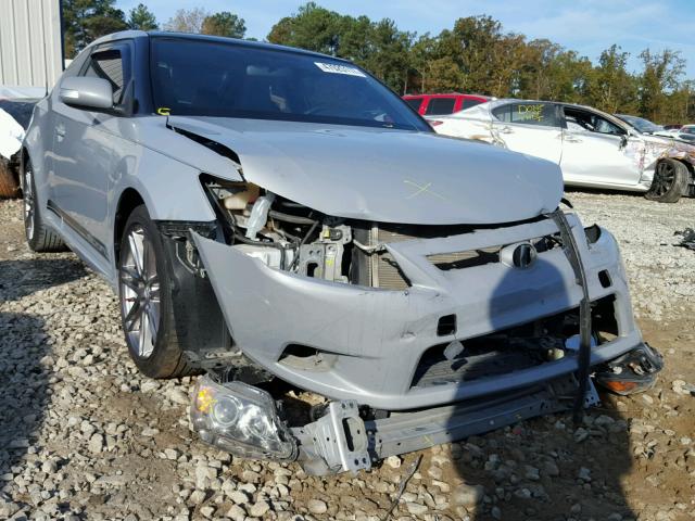 JTKJF5C76C3037011 - 2012 TOYOTA SCION TC GRAY photo 1