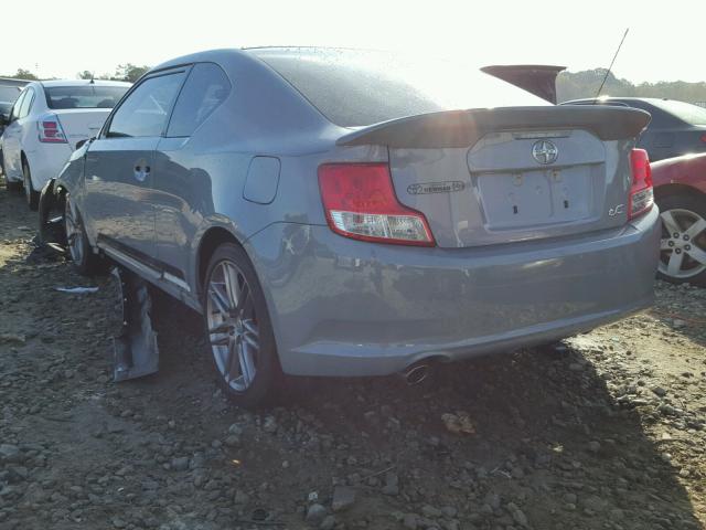 JTKJF5C76C3037011 - 2012 TOYOTA SCION TC 灰色 照片 3