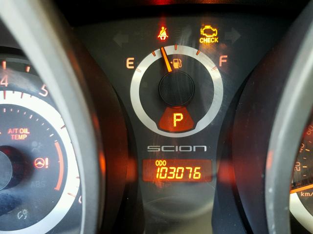 JTKJF5C76C3037011 - 2012 TOYOTA SCION TC 灰色 照片 8