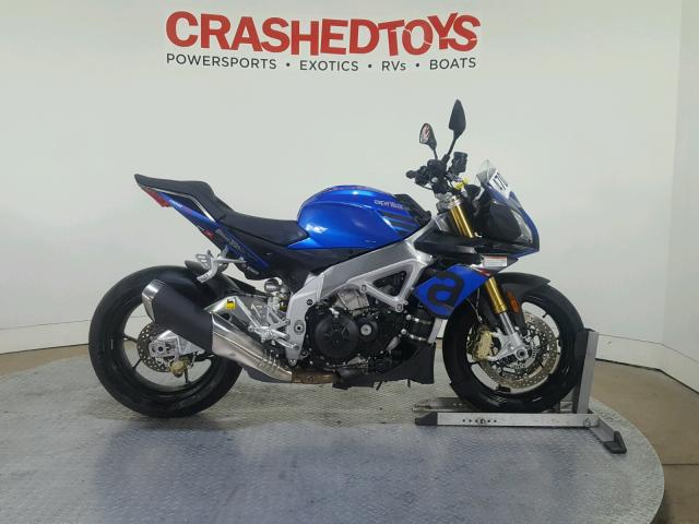 ZD4TYU003GS000364 - 2016 APRILIA TUONO V4 1 TWO TONE photo 1