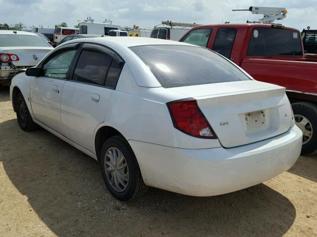1G8AJ52F94Z109374 - 2004 SATURN ION LEVEL WHITE photo 3