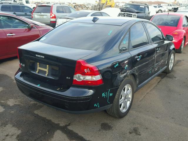 YV1MS382172272469 - 2007 VOLVO S40 2.4I BLACK photo 4