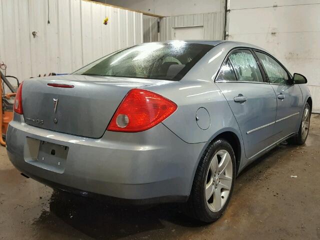 1G2ZG57B584233906 - 2008 PONTIAC G6 BASE GRAY photo 4