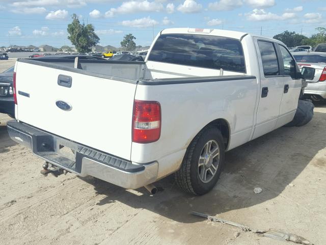 1FTPW12V36FA82324 - 2006 FORD F150 SUPER WHITE photo 4