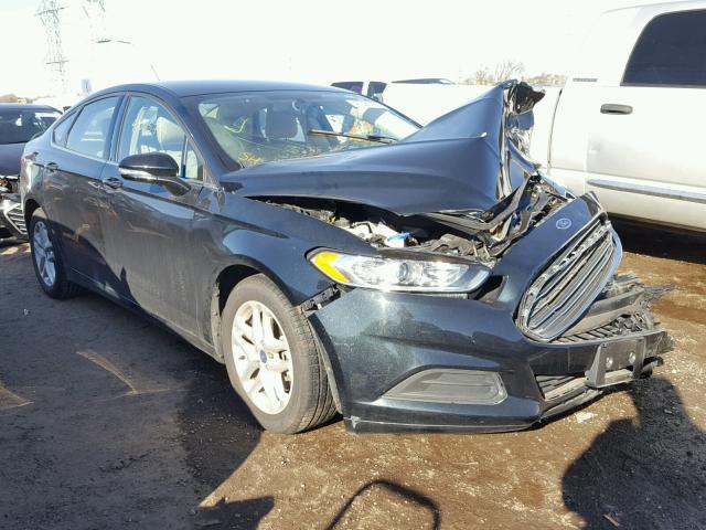 3FA6P0HD1ER231709 - 2014 FORD FUSION SE CHARCOAL photo 1