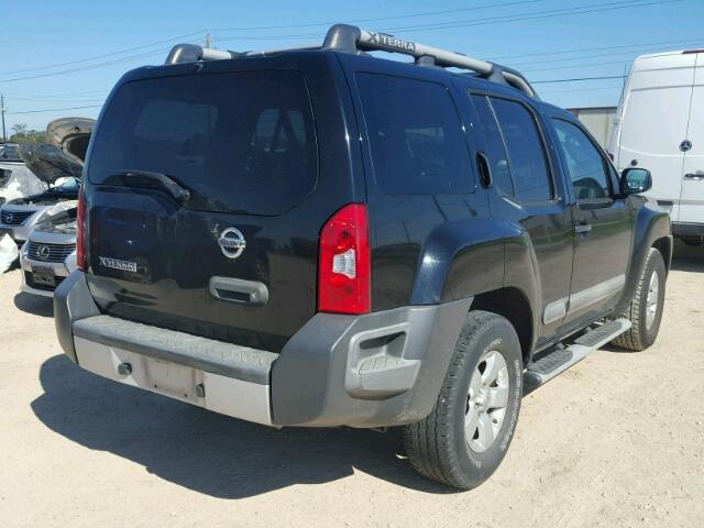 5N1AN0NU3BC510017 - 2011 NISSAN XTERRA OFF BLACK photo 4