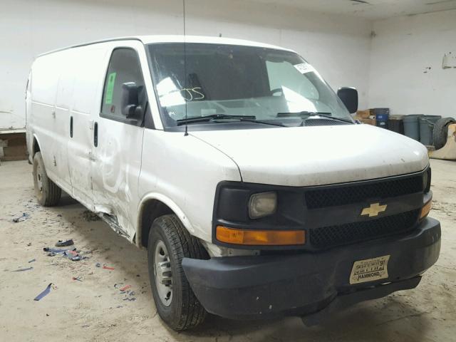 1GCWGGBA9C1101427 - 2012 CHEVROLET EXPRESS G2 WHITE photo 1