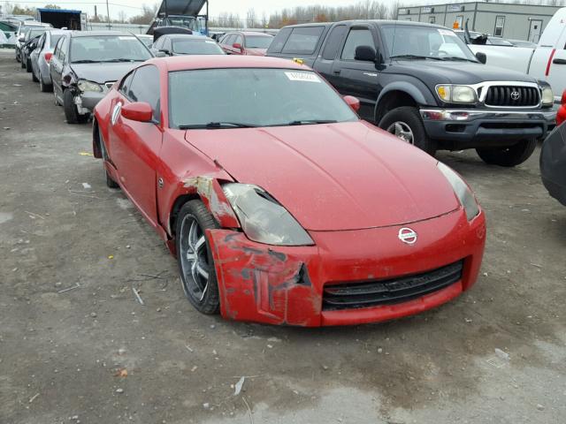 JN1AZ34E76M353440 - 2006 NISSAN 350Z COUPE RED photo 1