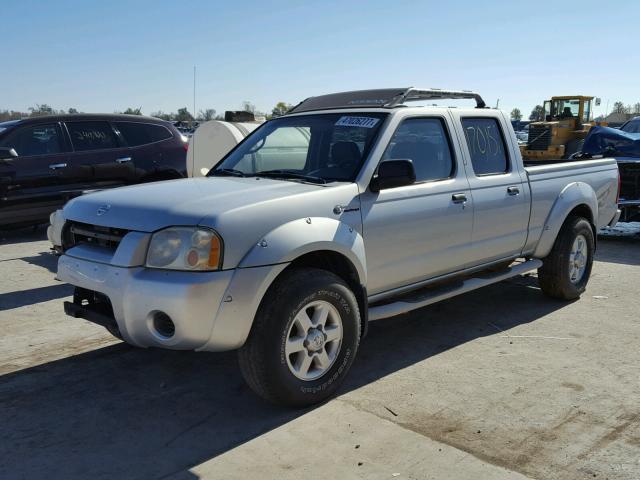 1N6MD29Y64C416615 - 2004 NISSAN FRONTIER SILVER photo 2