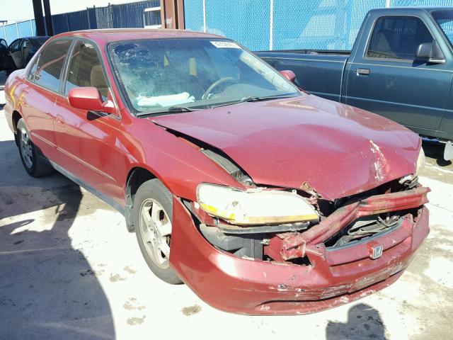 JHMCG6691YC019571 - 2000 HONDA ACCORD SE RED photo 1