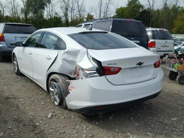 1G1ZB5ST5GF182686 - 2016 CHEVROLET MALIBU LS თეთრი ფოტო 3