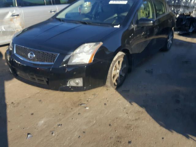 3N1AB6AP2CL745209 - 2012 NISSAN SENTRA 2.0 BLACK photo 2