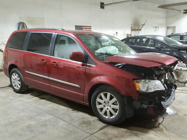 2C4RC1BG7GR213915 - 2016 CHRYSLER TOWN & COU RED photo 1