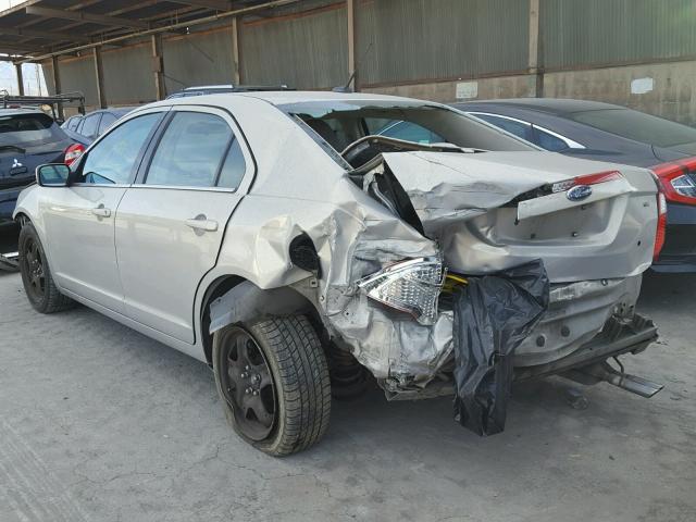 3FAHP0HA9AR141443 - 2010 FORD FUSION SE GOLD photo 3