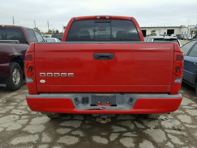 3D7HA18N52G166038 - 2002 DODGE RAM 1500 RED photo 6