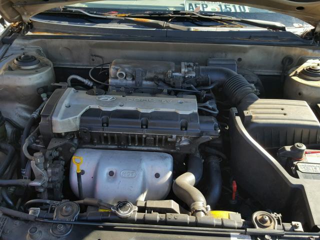 KMHDN45D52U393524 - 2002 HYUNDAI ELANTRA GOLD photo 7