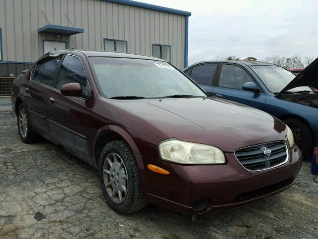 JN1CA31D5YT734031 - 2000 NISSAN MAXIMA GLE MAROON photo 1