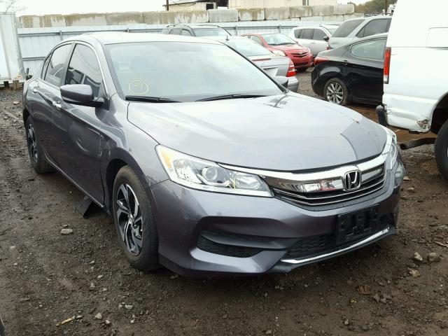 1HGCR2F39GA002223 - 2016 HONDA ACCORD GRAY photo 1