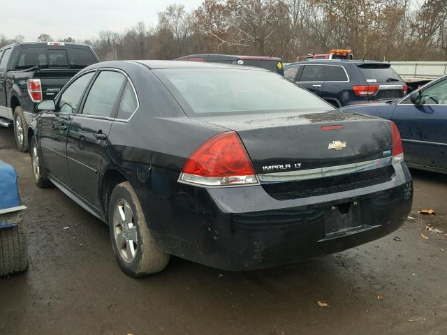 2G1WG5EK3B1314416 - 2011 CHEVROLET IMPALA LT BLACK photo 3