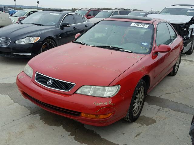19UYA2256XL010126 - 1999 ACURA 3.0CL Rojo foto 2