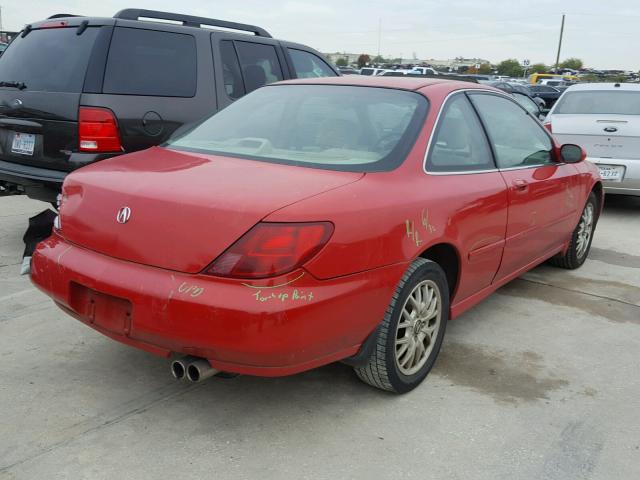 19UYA2256XL010126 - 1999 ACURA 3.0CL Rojo foto 4