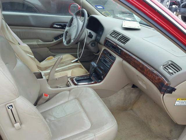 19UYA2256XL010126 - 1999 ACURA 3.0CL Rojo foto 5