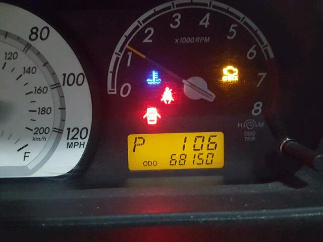 JTKKT624150129044 - 2005 TOYOTA SCION XA შავი ფოტო 8