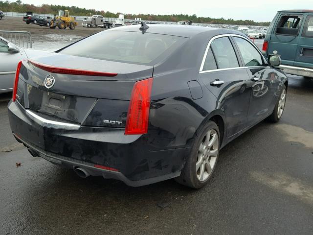 1G6AG5RX5D0162213 - 2013 CADILLAC ATS BLACK photo 4