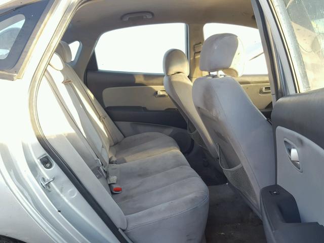 KMHDU46D37U244232 - 2007 HYUNDAI ELANTRA GL SILVER photo 6