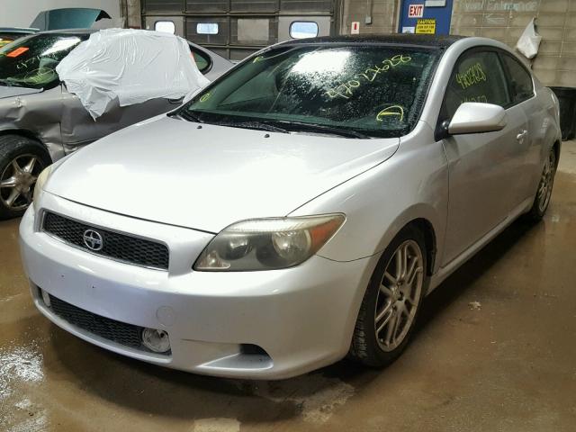 JTKDE177970175457 - 2007 TOYOTA SCION TC 银色 照片 2