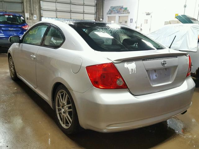 JTKDE177970175457 - 2007 TOYOTA SCION TC 银色 照片 3