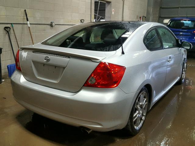 JTKDE177970175457 - 2007 TOYOTA SCION TC 银色 照片 4