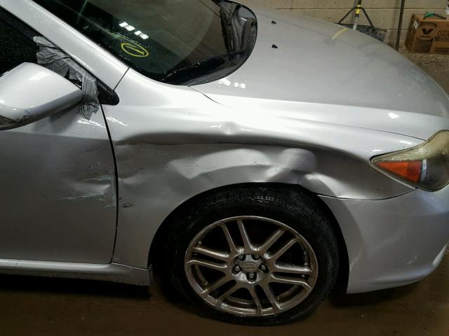 JTKDE177970175457 - 2007 TOYOTA SCION TC 银色 照片 9