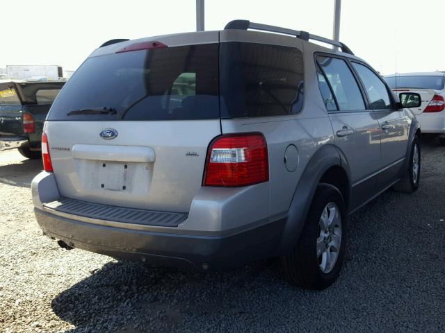 1FMDK02146GA12374 - 2006 FORD FREESTYLE SILVER photo 4