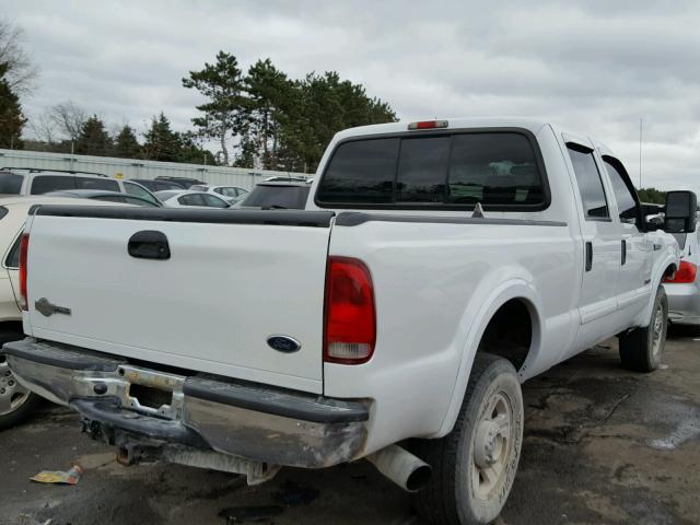 1FTWW31P26EB84729 - 2006 FORD F350 SRW S WHITE photo 4