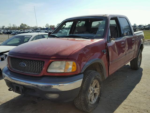 1FTRW08L72KE18020 - 2002 FORD F150 SUPER RED photo 2