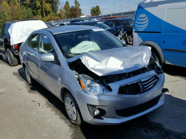 ML32F3FJ6HH001534 - 2017 MITSUBISHI MIRAGE G4 GRAY photo 1