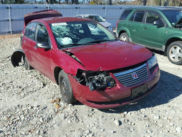 1G8AG52F85Z119247 - 2005 SATURN ION LEVEL RED photo 1