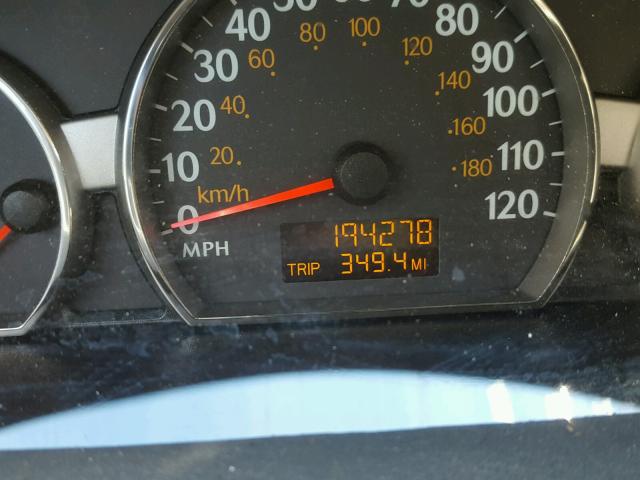 1G8AG52F85Z119247 - 2005 SATURN ION LEVEL RED photo 8