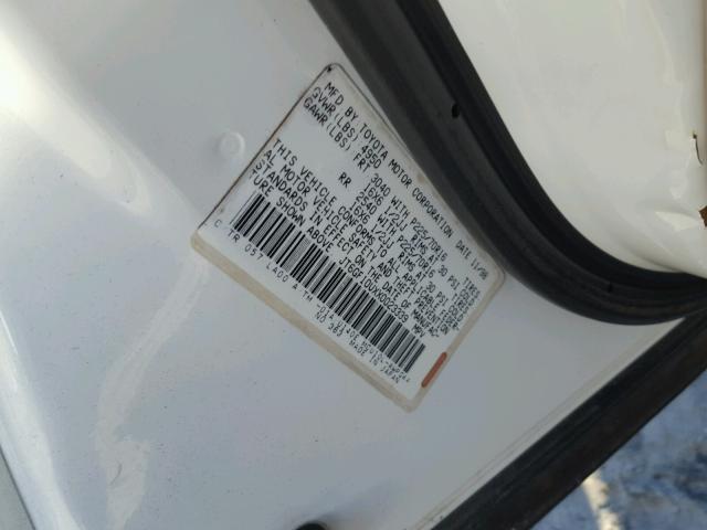 JT6GF10UXX0023339 - 1999 LEXUS RX 300 WHITE photo 10