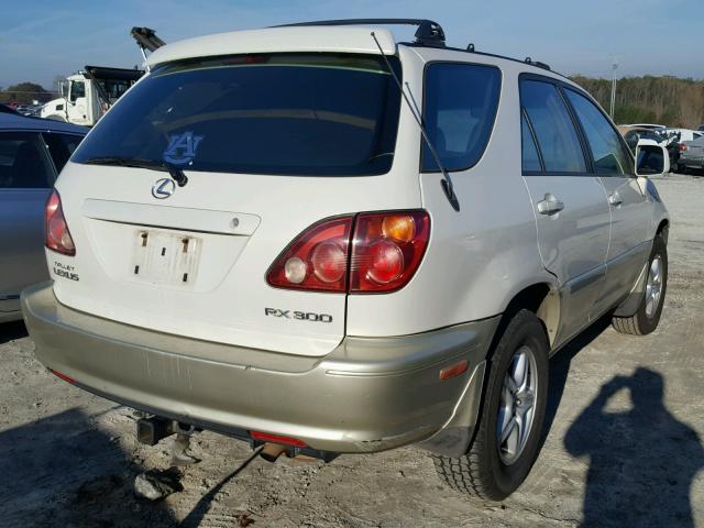 JT6GF10UXX0023339 - 1999 LEXUS RX 300 WHITE photo 4