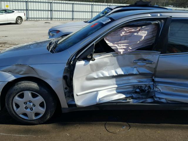 3HGCM56487G700042 - 2007 HONDA ACCORD LX SILVER photo 9