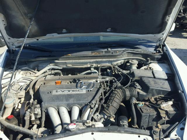 1HGCM56705A040102 - 2005 HONDA ACCORD EX WHITE photo 7