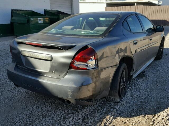 2G2WP522X41343429 - 2004 PONTIAC GRAND PRIX გრაფიტი ფოტო 4