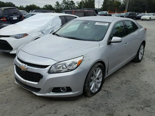 1G11E5SL2EF145290 - 2014 CHEVROLET MALIBU 2LT SILVER photo 2