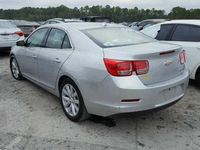 1G11E5SL2EF145290 - 2014 CHEVROLET MALIBU 2LT SILVER photo 3